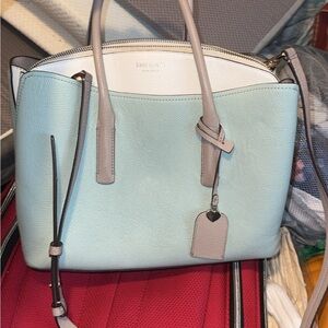 Kate Spade Light Blue and Gray Tote